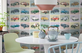 Обои P120601-4 фото в интерьере кухни превью