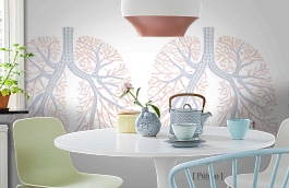 Обои P132605-4 фото в интерьере кухни превью