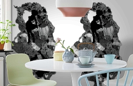 Обои P152201-4 фото в интерьере кухни превью