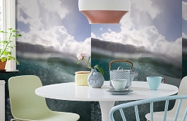 Обои P171201-4 фото в интерьере кухни превью