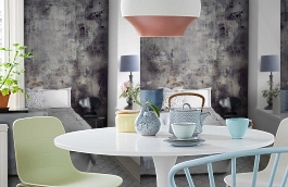 Обои P250301-4 фото в интерьере кухни превью