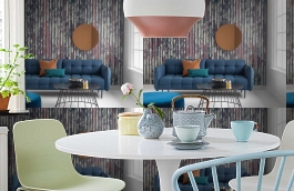 Обои P251201-4 фото в интерьере кухни превью