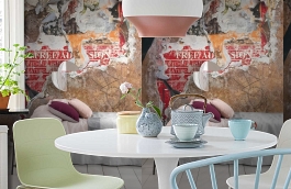 Обои P251701-4 фото в интерьере кухни превью