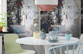 Обои P251901-4 фото в интерьере кухни превью