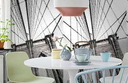 Обои CT42206M фото в интерьере кухни превью