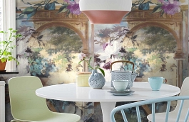 Обои IWB00460 фото в интерьере кухни превью