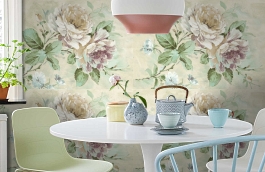 Обои SM72809M фото в интерьере кухни превью