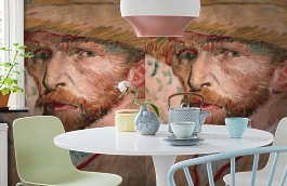 Обои 1426 lev5 804 фото в интерьере кухни превью