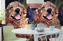 Обои 1440 lev5 804 фото в интерьере кухни превью