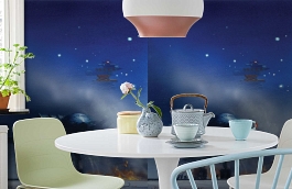 Обои 1479 lev5 804 фото в интерьере кухни превью