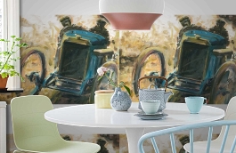 Обои 1552 lev6 804 фото в интерьере кухни превью