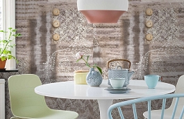 Обои 30532 фото в интерьере кухни превью