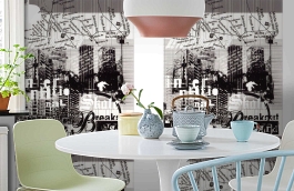 Обои SL 4 804 1633 260*186 фото в интерьере кухни превью