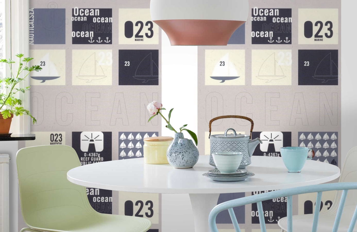 Обои SL 4 804 1647 260*186 фото в интерьере кухни