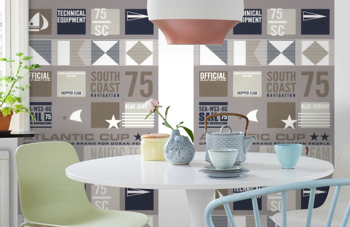 Обои SL 4 804 1649 260*186 фото в интерьере кухни Обои SL 4 804 1649 260*186 фото в интерьере кухни