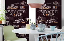 Обои SL 4 804 1650 260*186 фото в интерьере кухни превью