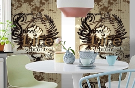 Обои SL 4 804 1654 260*186 фото в интерьере кухни превью