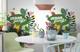 Обои 100594 фото в интерьере кухни превью