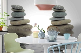 Обои 891706 фото в интерьере кухни превью