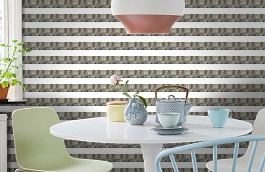 Обои DLR53542B фото в интерьере кухни превью