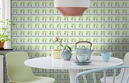 Обои 638010 фото в интерьере кухни превью