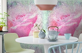 Обои 24128 фото в интерьере кухни превью