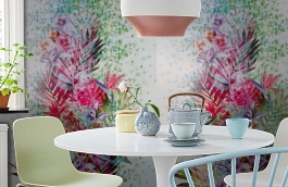 Обои BM26114 фото в интерьере кухни превью