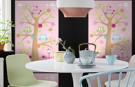 Обои p-582 фото в интерьере кухни превью