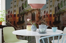 Обои 803 фото в интерьере кухни превью