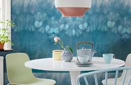 Обои 73050159 фото в интерьере кухни превью