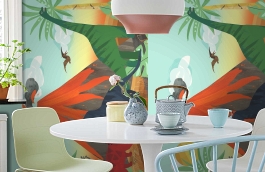 Обои FA42800M фото в интерьере кухни превью