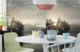 Обои SLD18196 фото в интерьере кухни превью