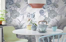 Обои 34303 фото в интерьере кухни превью