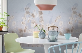 Обои 34306 фото в интерьере кухни превью