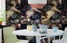 Обои 2204 фото в интерьере кухни превью