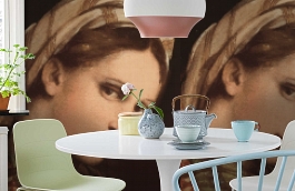 Обои 2225 фото в интерьере кухни превью