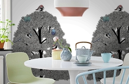 Обои E040801-5 фото в интерьере кухни превью