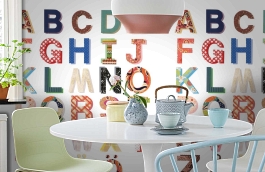 Обои P121803-5 фото в интерьере кухни превью