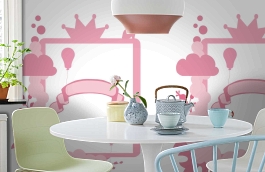 Обои P121901-5 фото в интерьере кухни превью