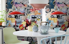 Обои P202701-5 фото в интерьере кухни превью