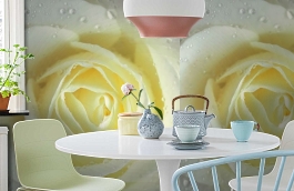 Обои 848168 фото в интерьере кухни превью