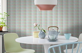 Обои 1280101 фото в интерьере кухни превью