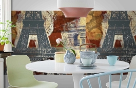 Обои 1526 lev6 405 фото в интерьере кухни превью