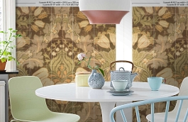 Обои MRV-02-5 фото в интерьере кухни превью