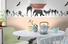 Обои 892352 фото в интерьере кухни превью