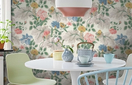 Обои 7236 фото в интерьере кухни превью