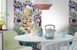 Обои P180801-3 фото в интерьере кухни превью