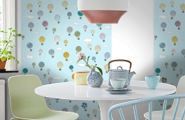 Обои P181301-4 фото в интерьере кухни превью