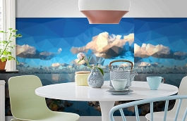 Обои P181701-8 фото в интерьере кухни превью