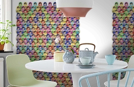 Обои P182701-4 фото в интерьере кухни превью